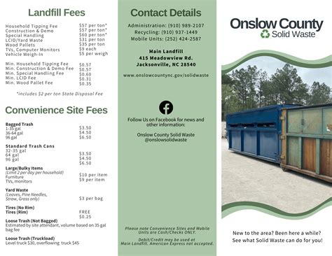 Convenience Sites and Mobile Units .